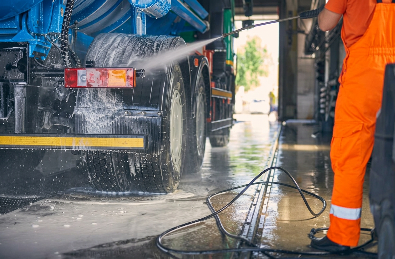 V&N fleet sanitation truck